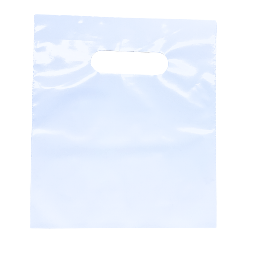 Plain White Supply Bag,     8"x9"        100 Bags