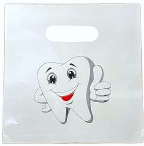 9X9  DENTAL SUPPLY BAG TOOTH - 100 bags