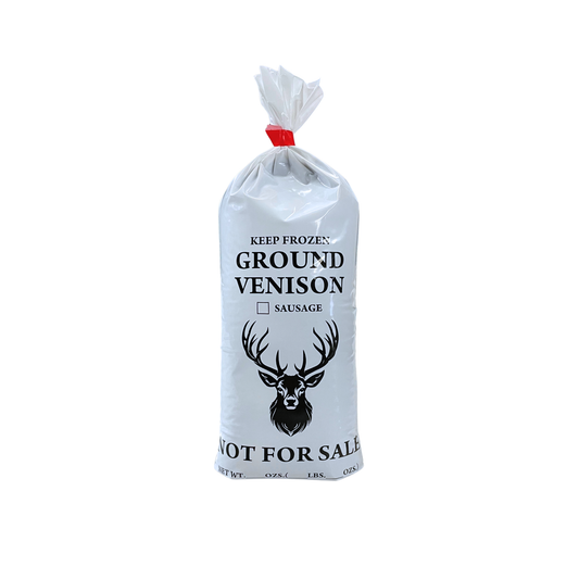 1 lb Ground Meat Bag, Ground Venison Not For Sale, 1000 Bags